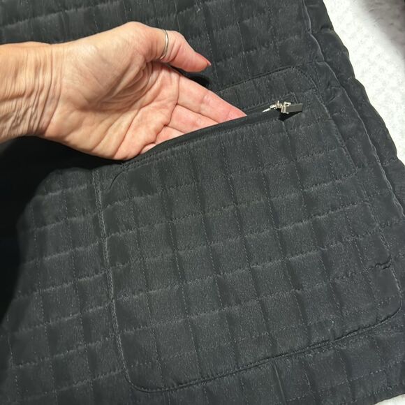 George Women’s Plus Quilted Jacket Zip Front & Pockets Rich Black Size 18W/20W - Picture 7 of 14